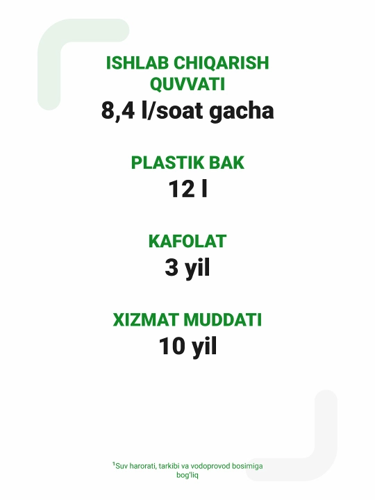 Geyzer Allegro M teskari osmos, mineralizator bilan, 6 bosqichli tozalash