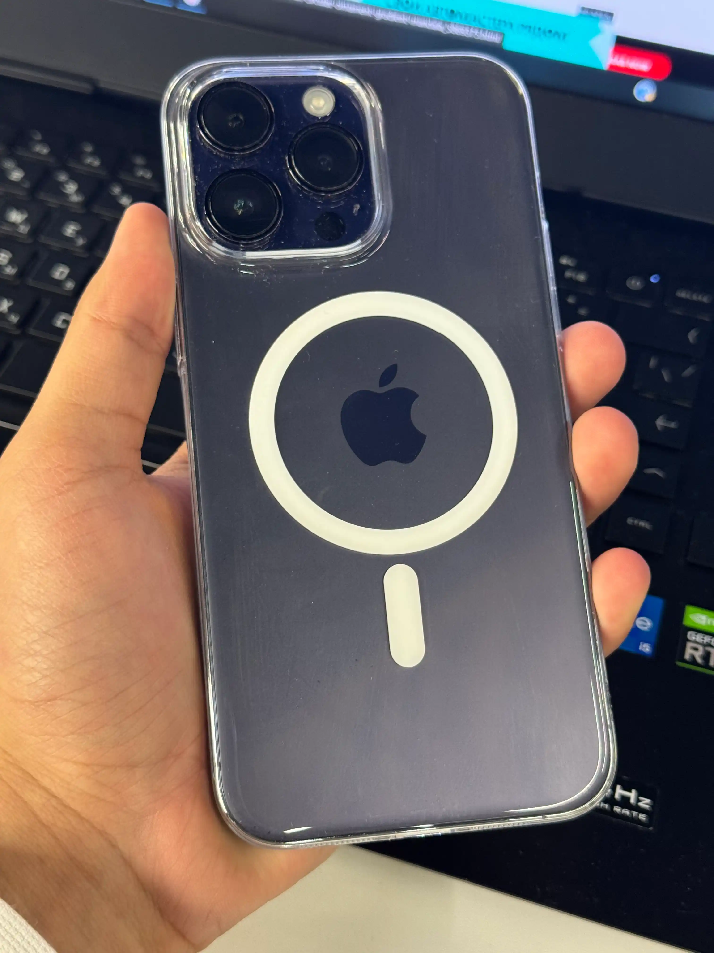 Чехол для iPhone 17, 16, 15, 14 , 13, 12, Pro, Pro Max, Magsafe Crystal Slim