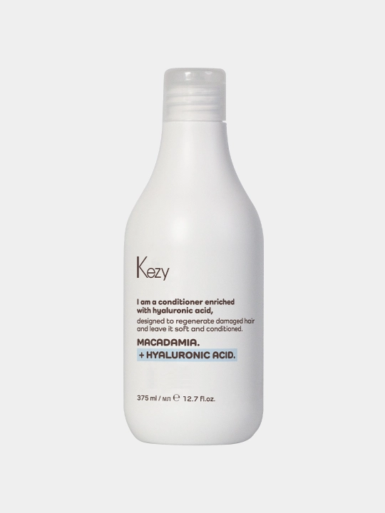 KEZY Macadamia Plus konditsioner, quruq va zarar ko‘rgan sochlar uchun, 375 ml - 