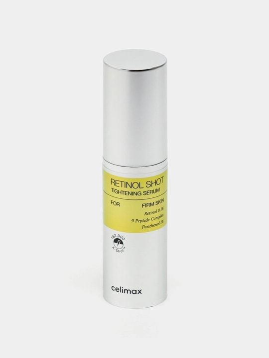 Yuz uchun zardob, Celimax, Retinol shot, tightening serum, 30 ml
