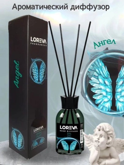 Освежитель воздуха для дома и офиса LOREVA, 110 мл — MVSTORE-LOREVA-СВЕТСИН
