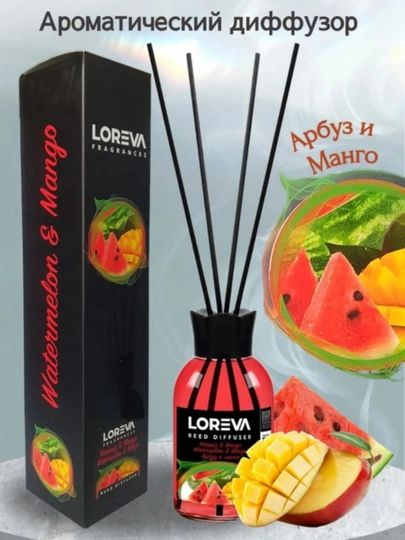 Освежитель воздуха для дома и офиса LOREVA, 110 мл — MVSTORE-LOREVA-СВЕТЖЕЛ