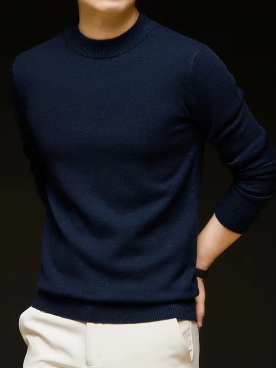 Мужская водолазка кофта из хлопка и кашемира, Китай