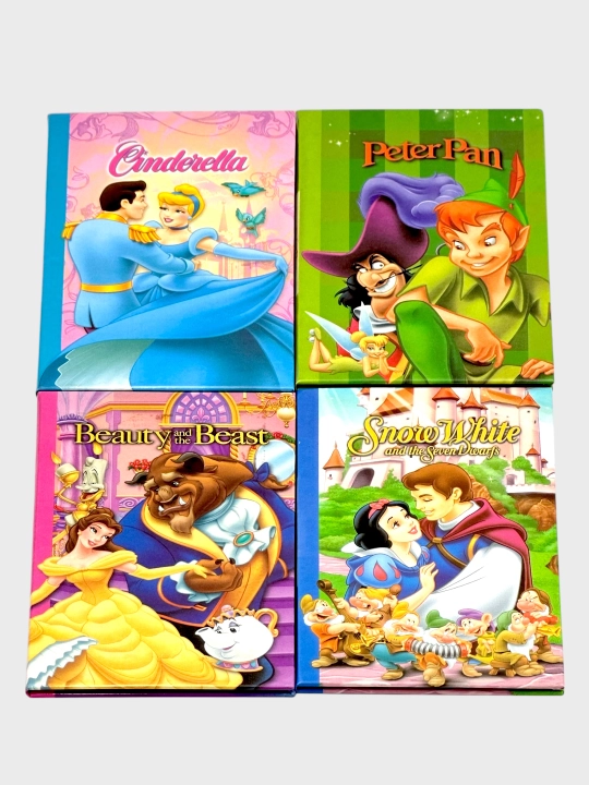 Disney Mini storybook library. Bambi, Peter Pan, Aladdin, Cindrella, The Lion King