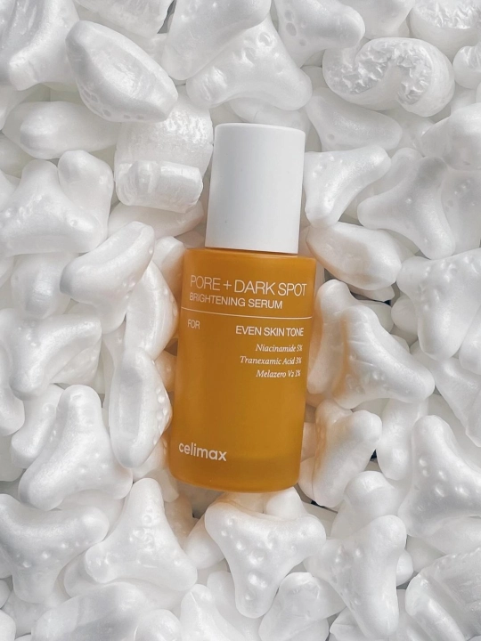 Сыворотка для выравнивания тона и рельефа кожи Celimax Pore+Dark Spot Brightening Serum - 