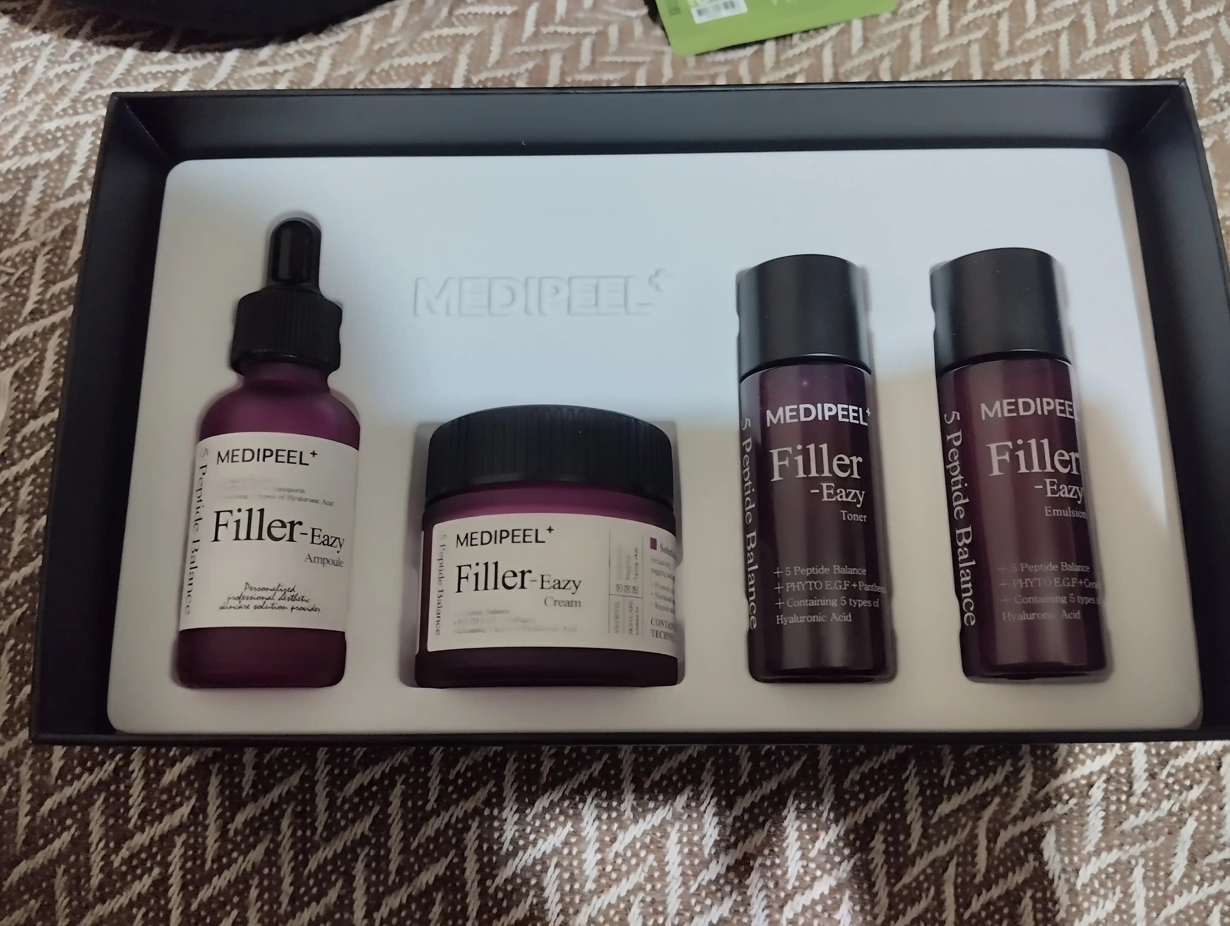 Набор для ухода за лицом, MEDIPEEL+, Glutathione 600, Peptide bor-tox, Glutathione hyal aqua, Algo-tox, Filler-eazy