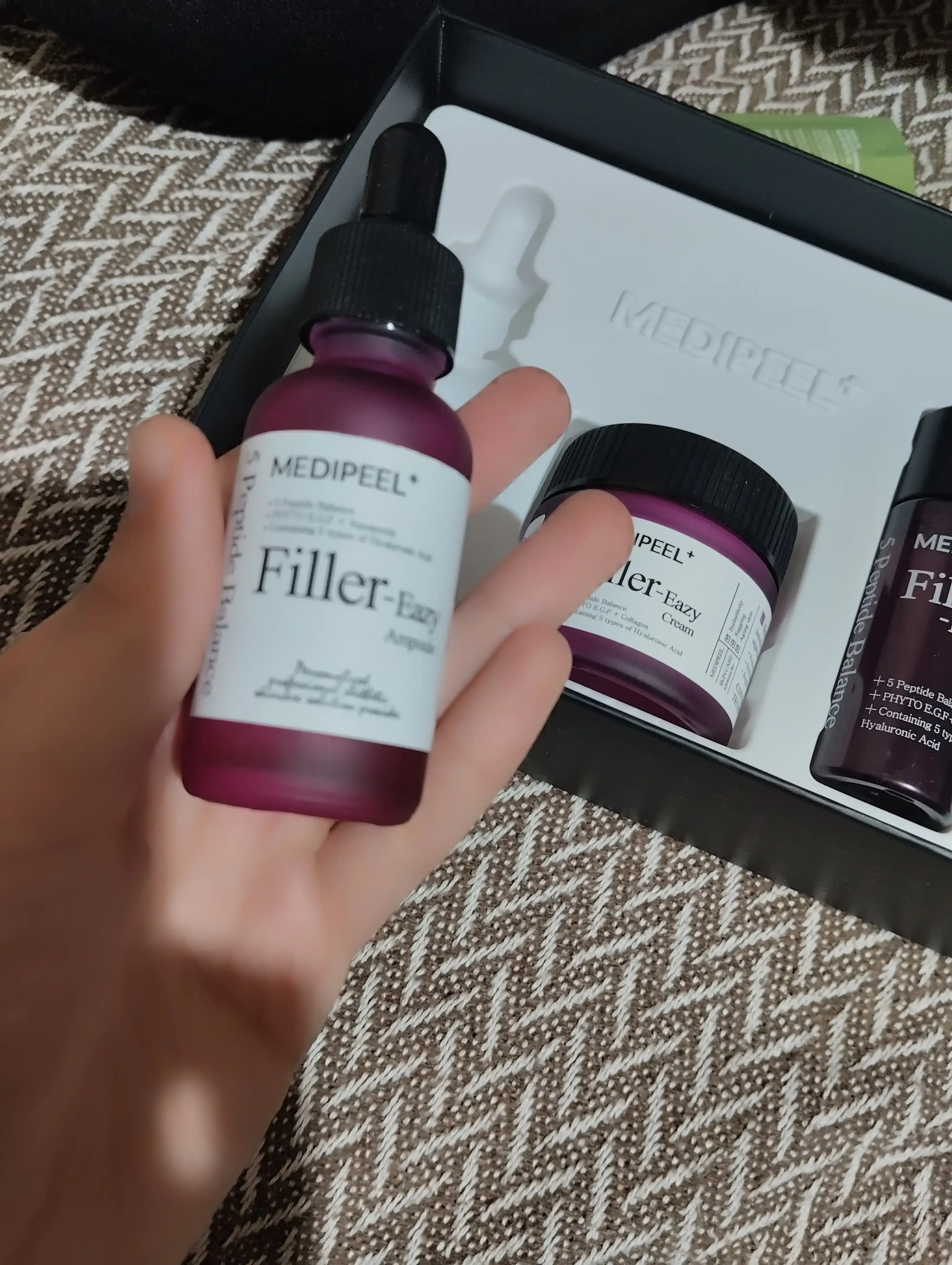Набор для ухода за лицом, MEDIPEEL+, Glutathione 600, Peptide bor-tox, Glutathione hyal aqua, Algo-tox, Filler-eazy