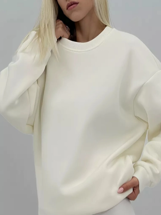 Свитшот FASHION c начесом теплый женский 100% хлопок