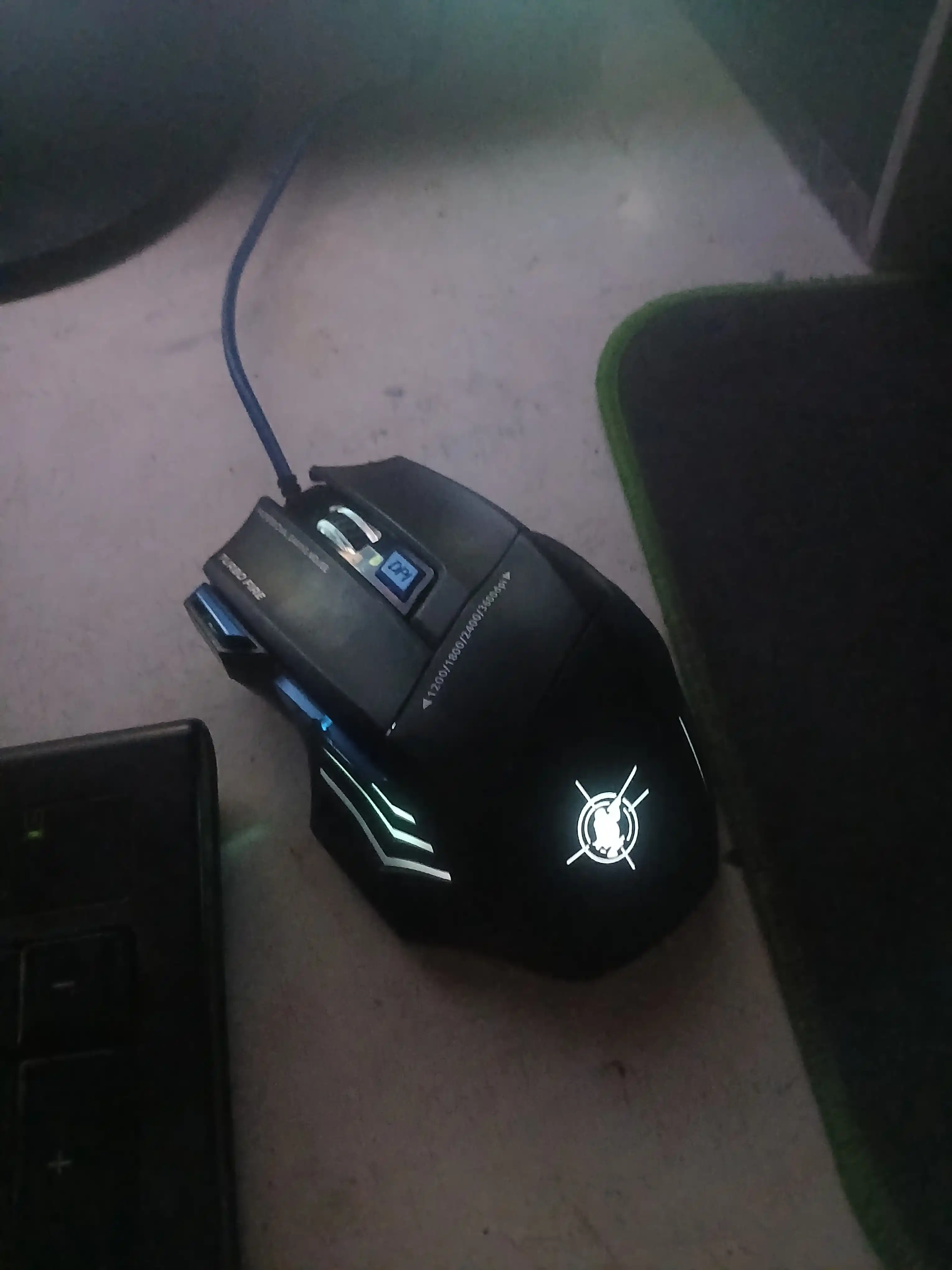 Igrovoy mishka 7 tugmali, sichqoncha simli, gaming mouse RGB