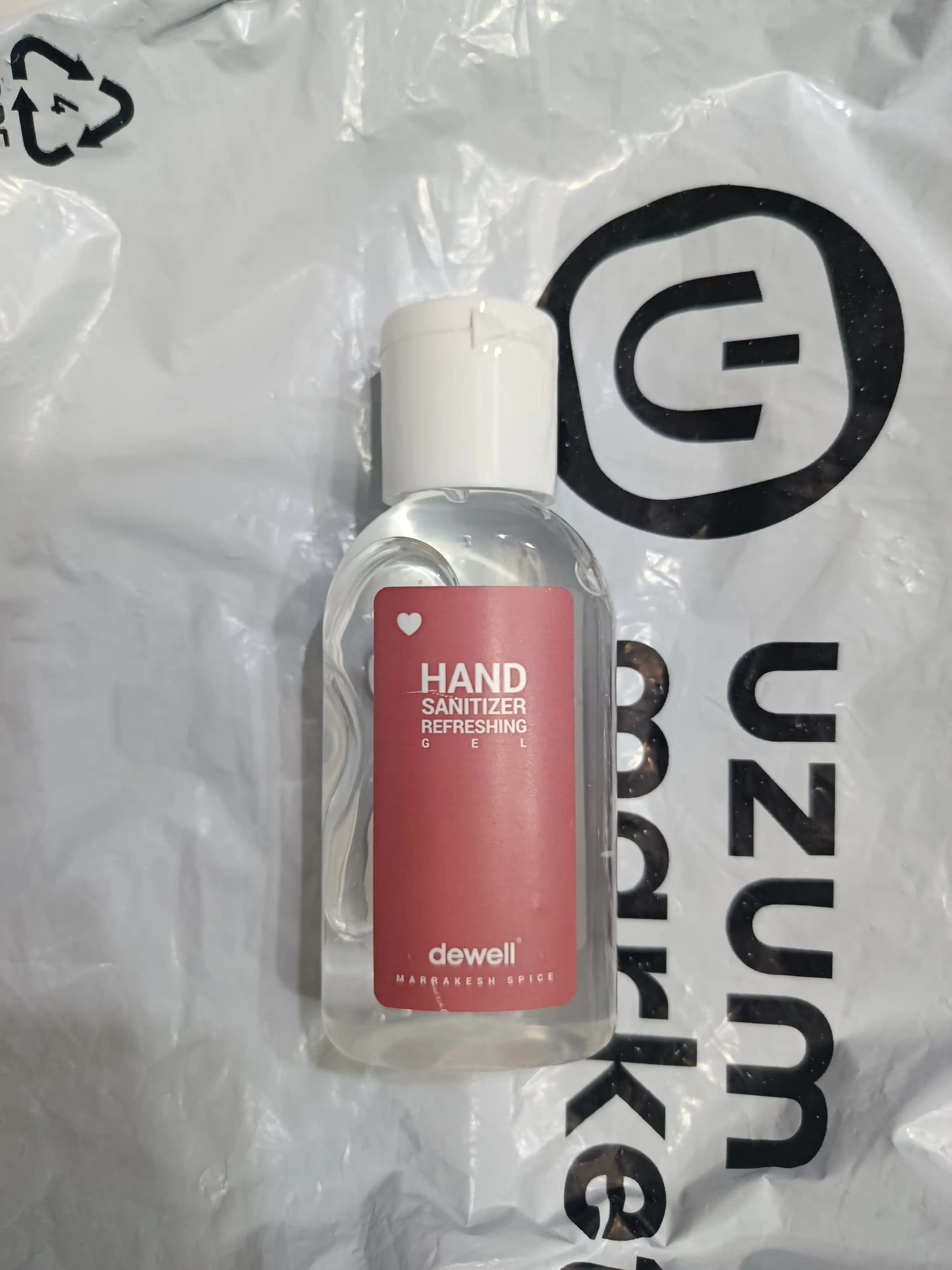 Antiseptik gel Dewell Marrakesh Spice, 50 ml