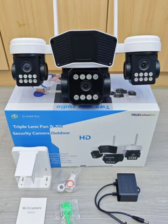 Камера видеонаблюдения, уличная, сим карта 4g, водонепроницаемая, V380 PRO
