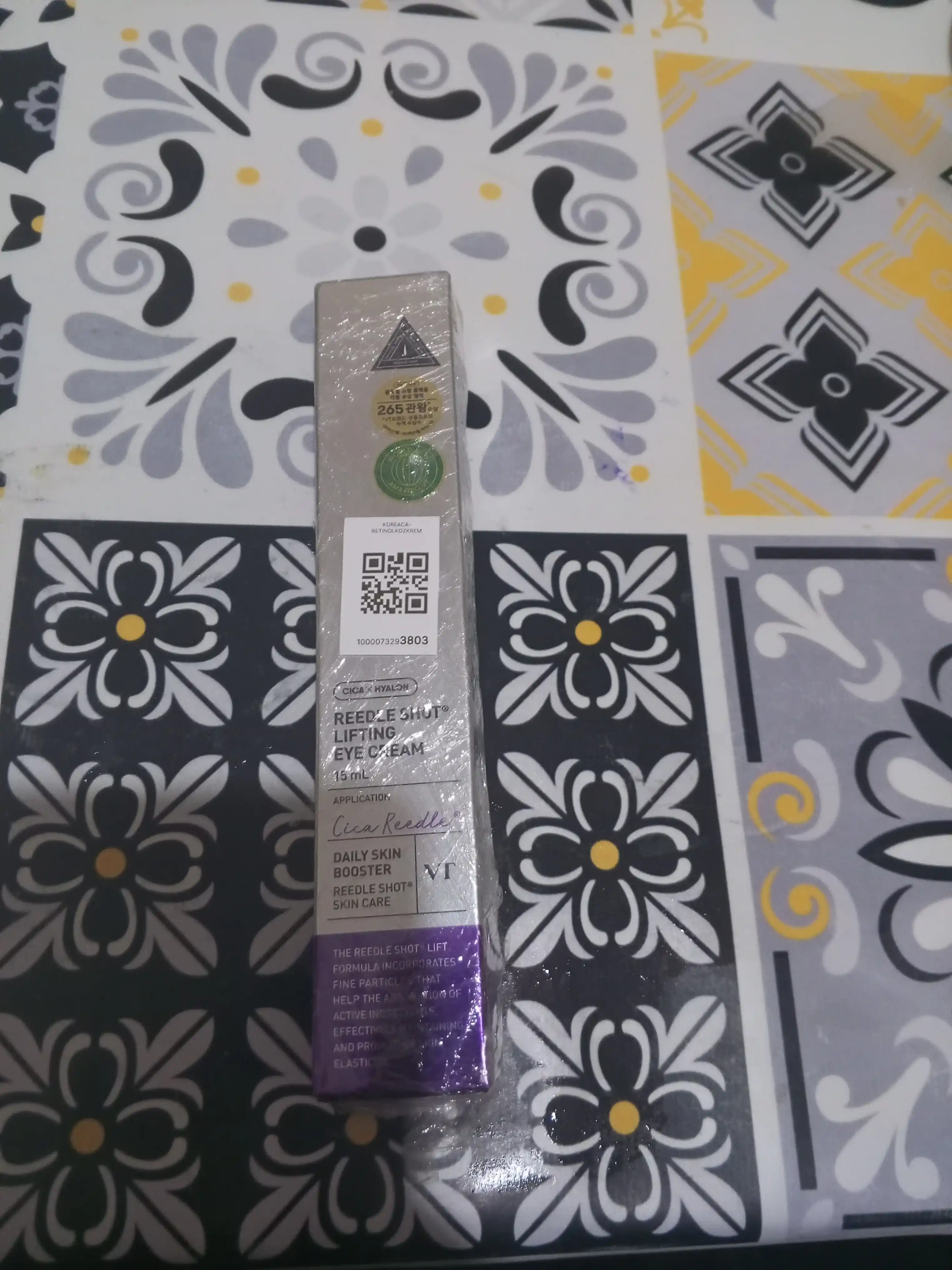 Крем для кожи вокруг глаз крем, с микроиглами, REEDLE SHOT LIFTING EYA CREAM, 15 мл