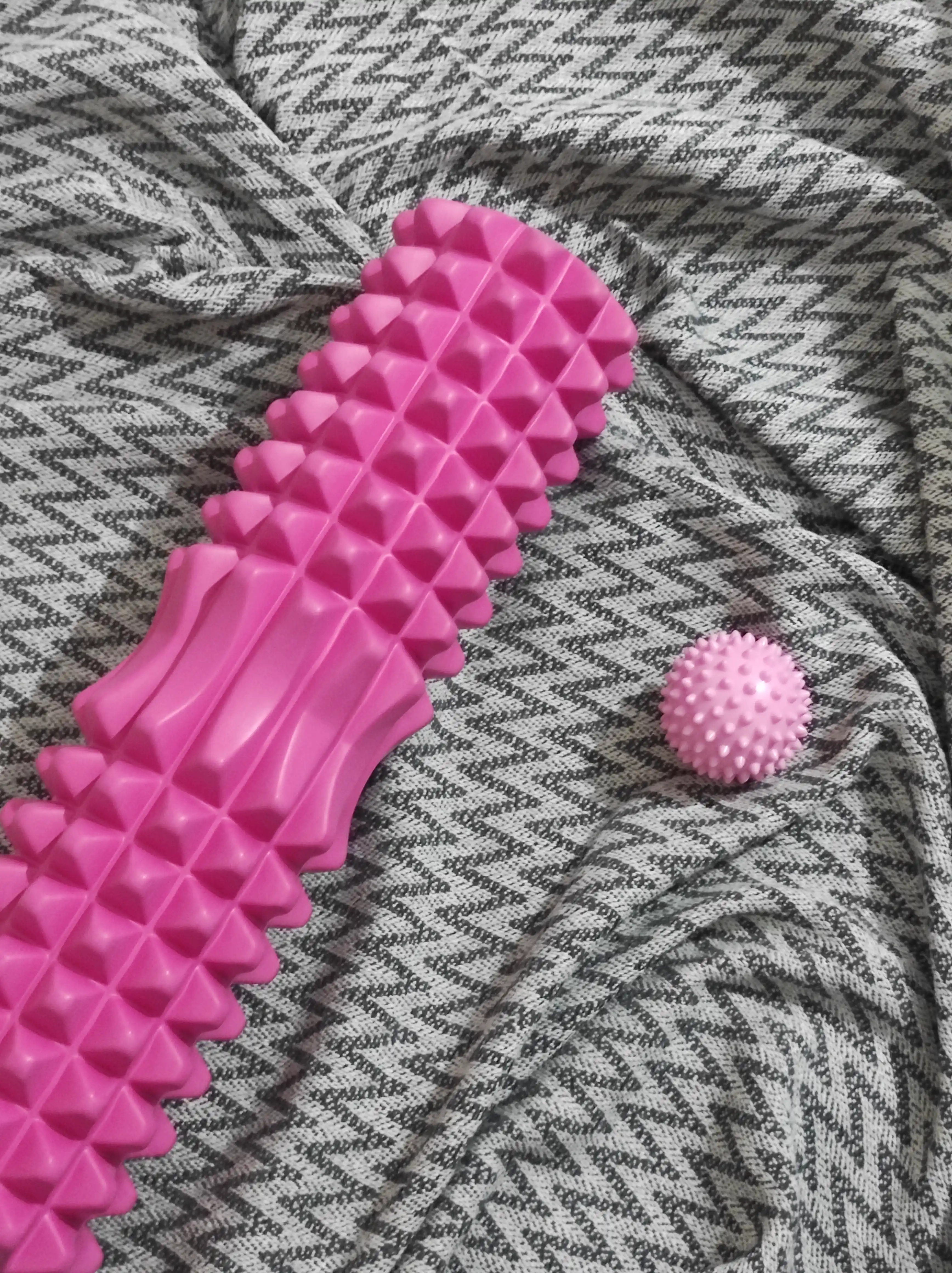 Fitness massaj valigi, orqa, yoga va pilates uchun, 45 sm