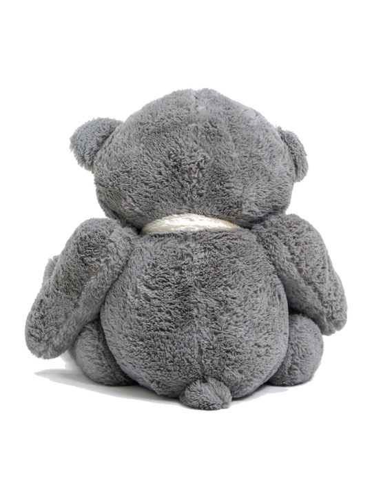Плюшевый мишка Teddy серый, мягкая игрушка, большой медведь
