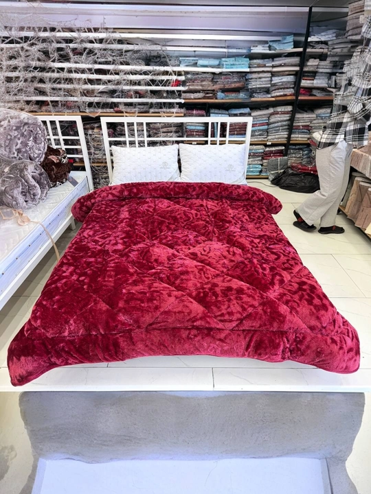 To‘shak va divan uchun adyol, 200 x 230, yumshoq va momiq, ikki kishilik 3-4 kg qalin