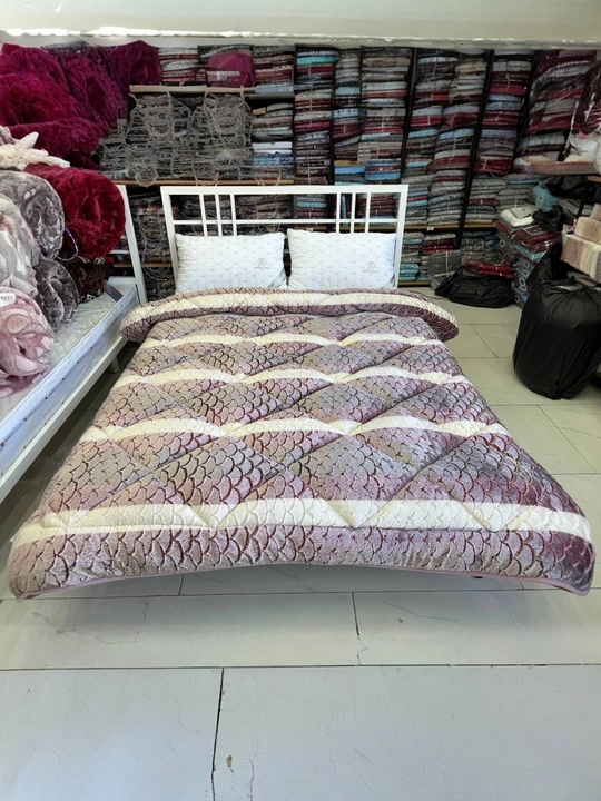 To‘shak va divan uchun adyol, 200 x 230, yumshoq va momiq, ikki kishilik 3-4 kg qalin