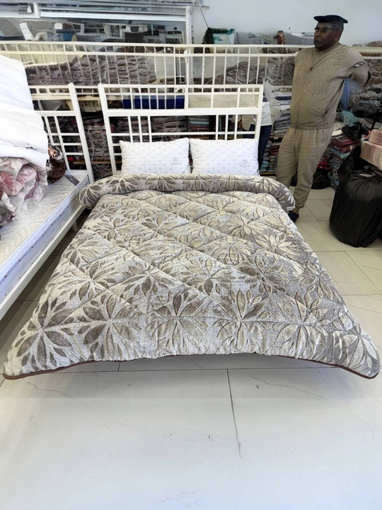 To‘shak va divan uchun adyol, 200 x 230, yumshoq va momiq, ikki kishilik 3-4 kg qalin