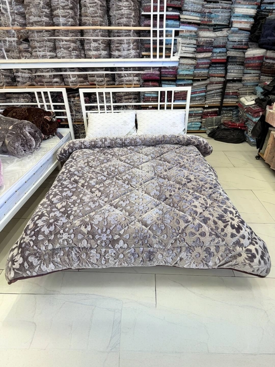 To‘shak va divan uchun adyol, 200 x 230, yumshoq va momiq, ikki kishilik 3-4 kg qalin