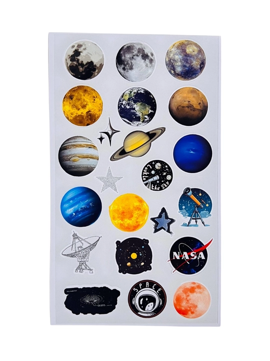 Stiker nakleyka kosmos NASA