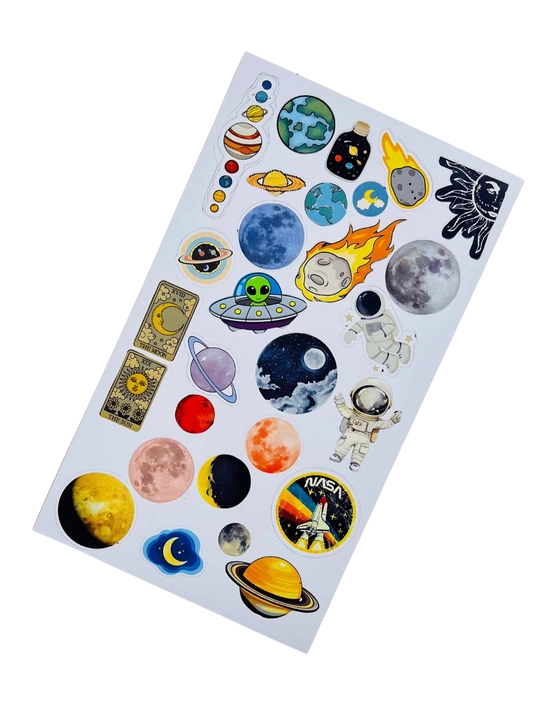 Stiker nakleyka kosmos NASA