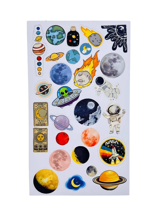 Stiker nakleyka kosmos NASA