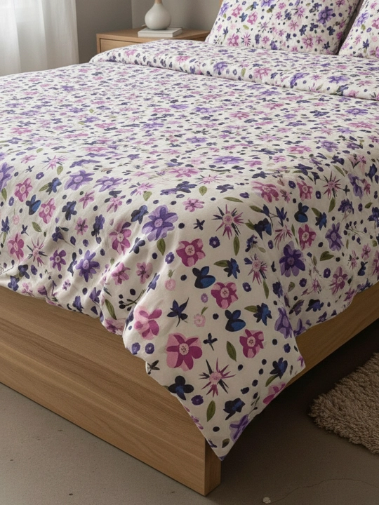 Комплект постельного белья: двуспальный 220×225 см, односпальный 220×150, наволочки 70×50