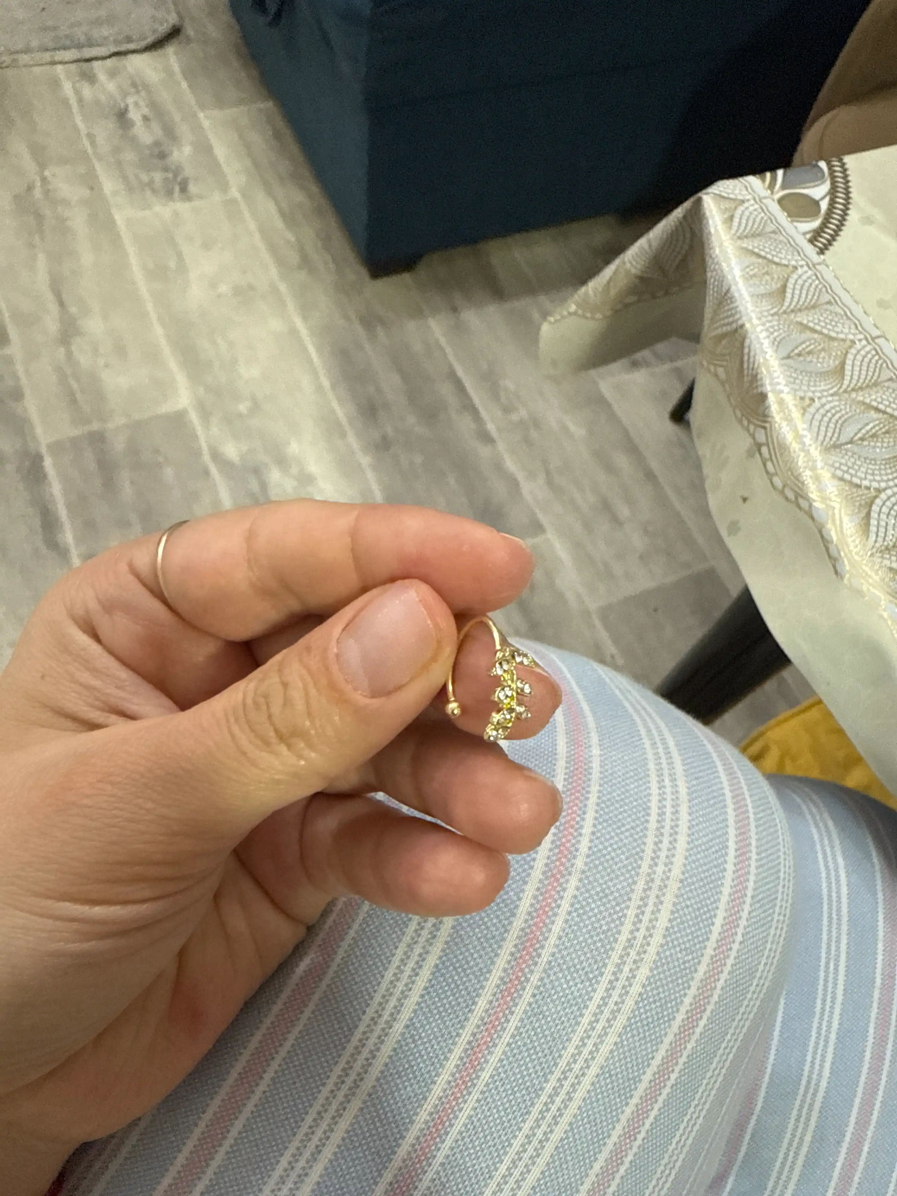 Серьги каффы, без прокола