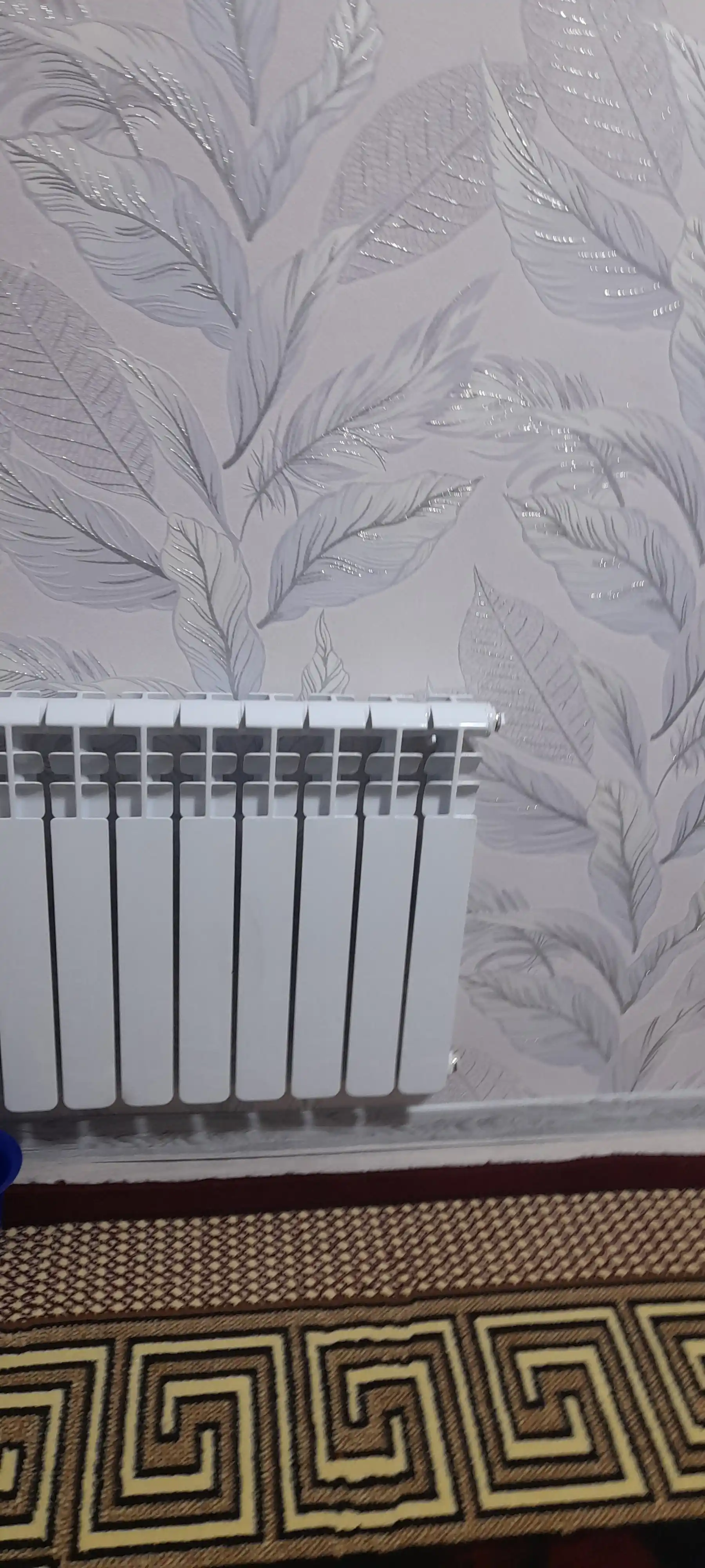 Bimetall radiator 10 seksiya, 500/80, isitish radiatori batareya, 20 bar, 10 yil kafolat