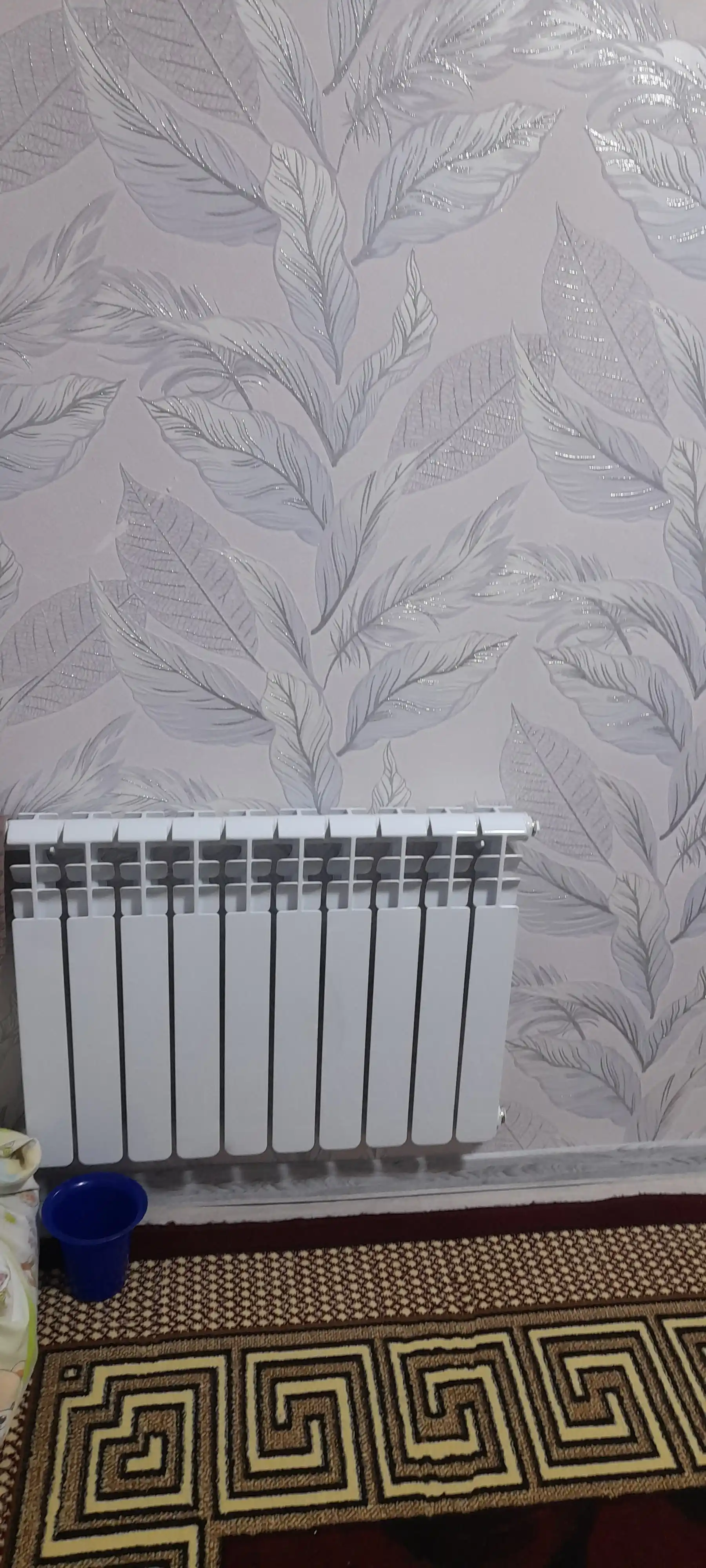 Bimetall radiator 10 seksiya, 500/80, isitish radiatori batareya, 20 bar, 10 yil kafolat