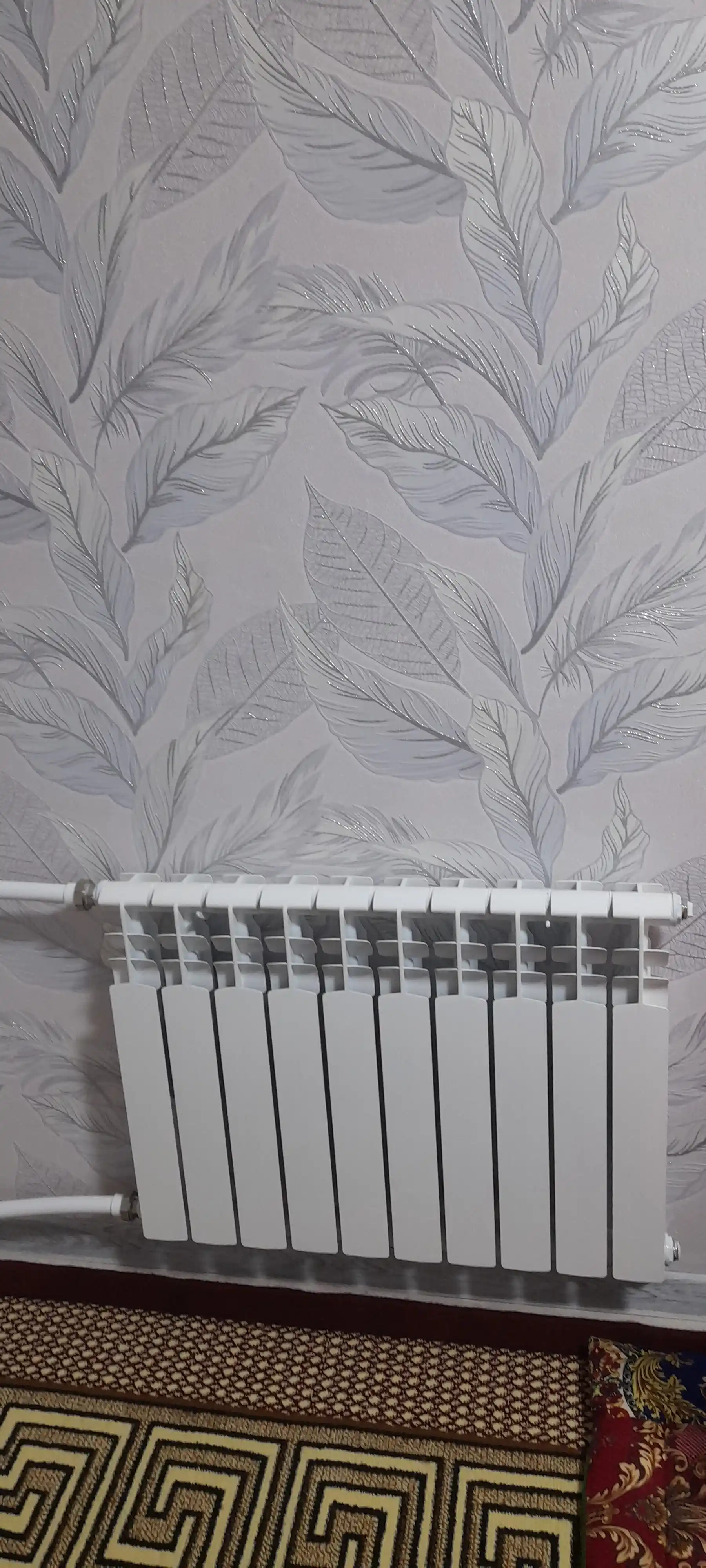 Bimetall radiator 10 seksiya, 500/80, isitish radiatori batareya, 20 bar, 10 yil kafolat
