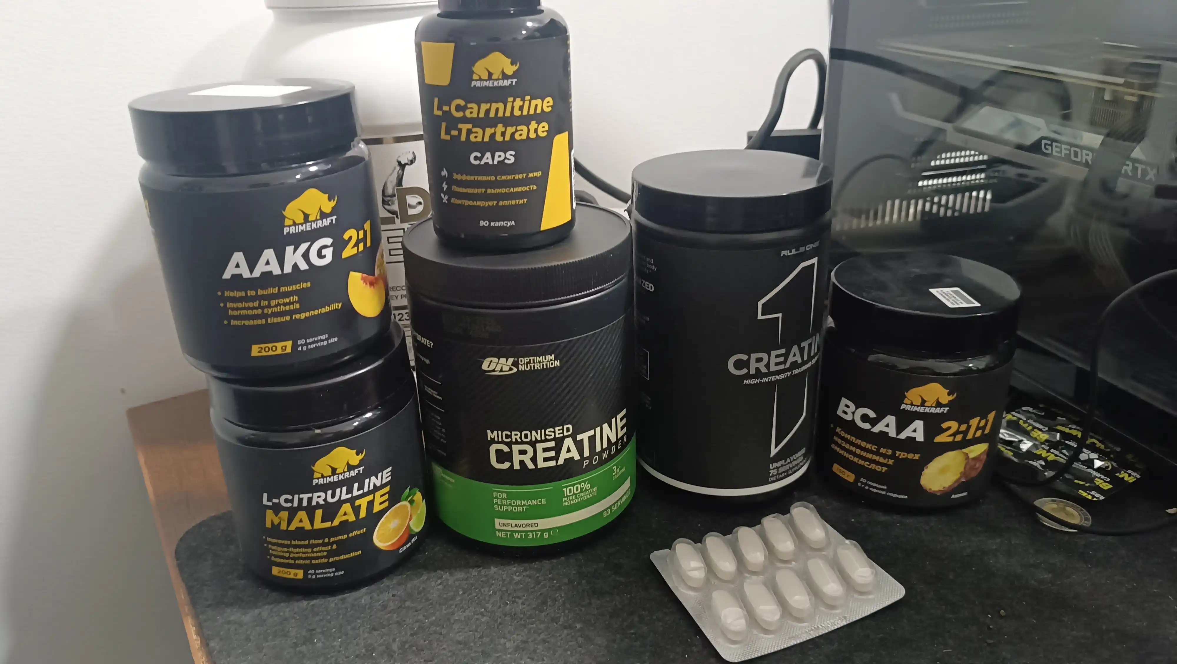 Креатин моногидрат ON Micronized Creatine Powder Европейская версия