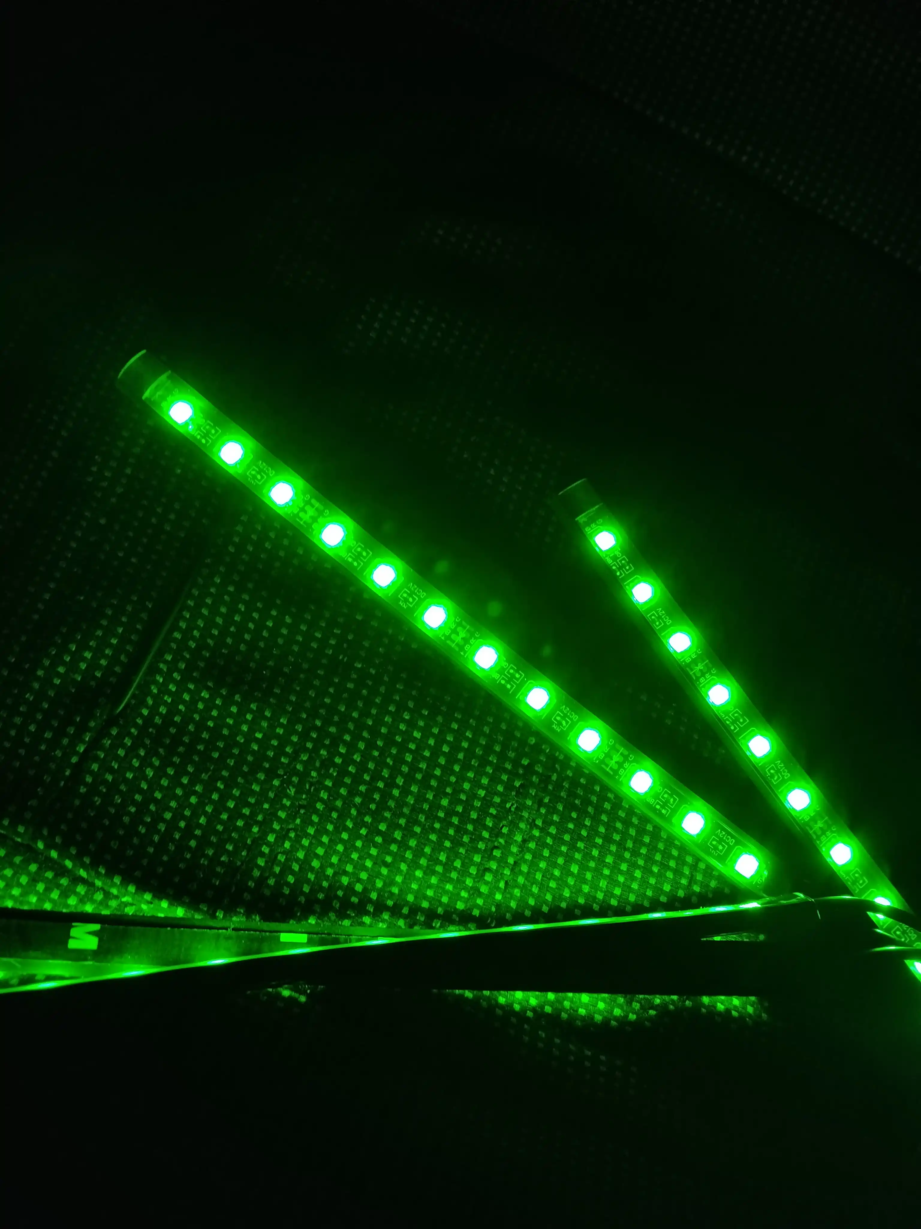 RGB лента для салона автомобиля, 12 разных лампочек