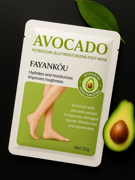 FAYANKOU Avokadoli vazelinli namlantiruvchi oyoq niqobi