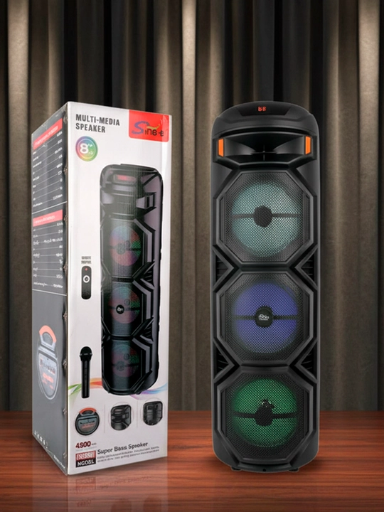 Портативная Bluetooth-колонка ZQS-8301, с микрофоном - 