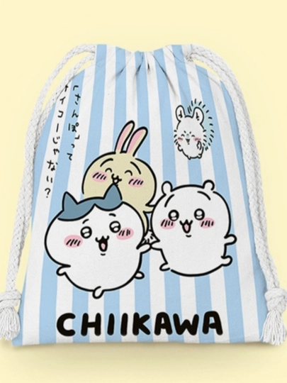 Маленькая сумка, мягкая ткань, cумка на каждый день Chiikawa