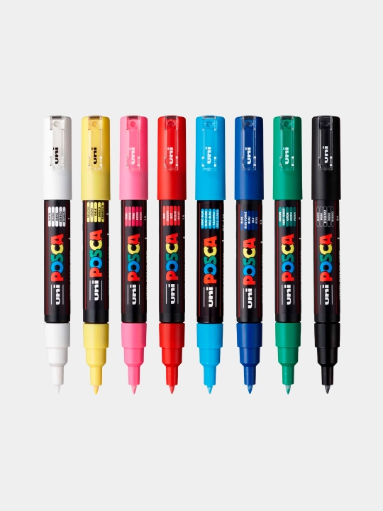 Маркеры Uni POSCA 0.7 Marking Pen ManiColor