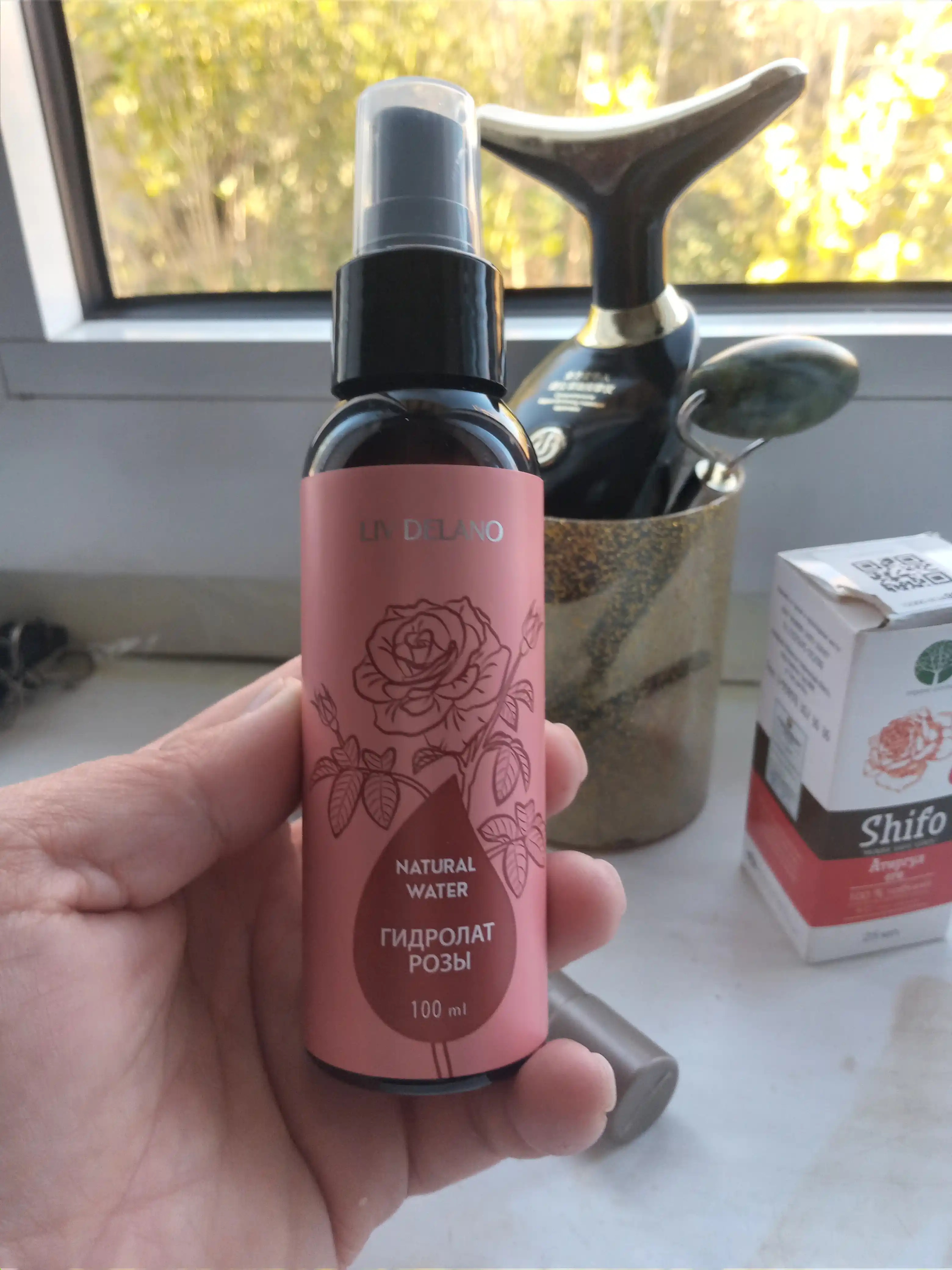 Termal suv Atirgul gidrolati, 100 ml