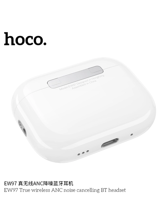 Pro 3 EW97 TWS mikrofonli Bluetooth simsiz eshitish vositasi, oq