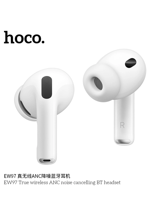 Pro 3 EW97 TWS mikrofonli Bluetooth simsiz eshitish vositasi, oq