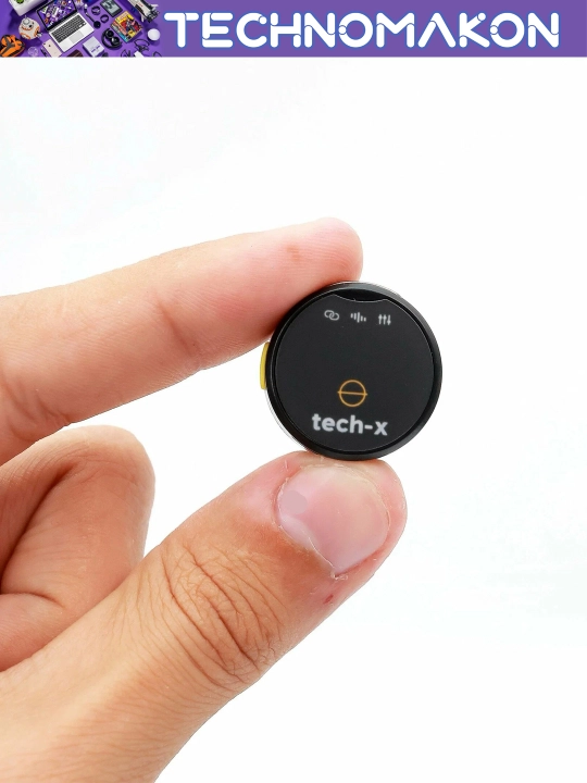 Simsiz mikrofon Tech-X Aura Lite, universal, 2 tasi 1 da smartfon uchun, dinamik