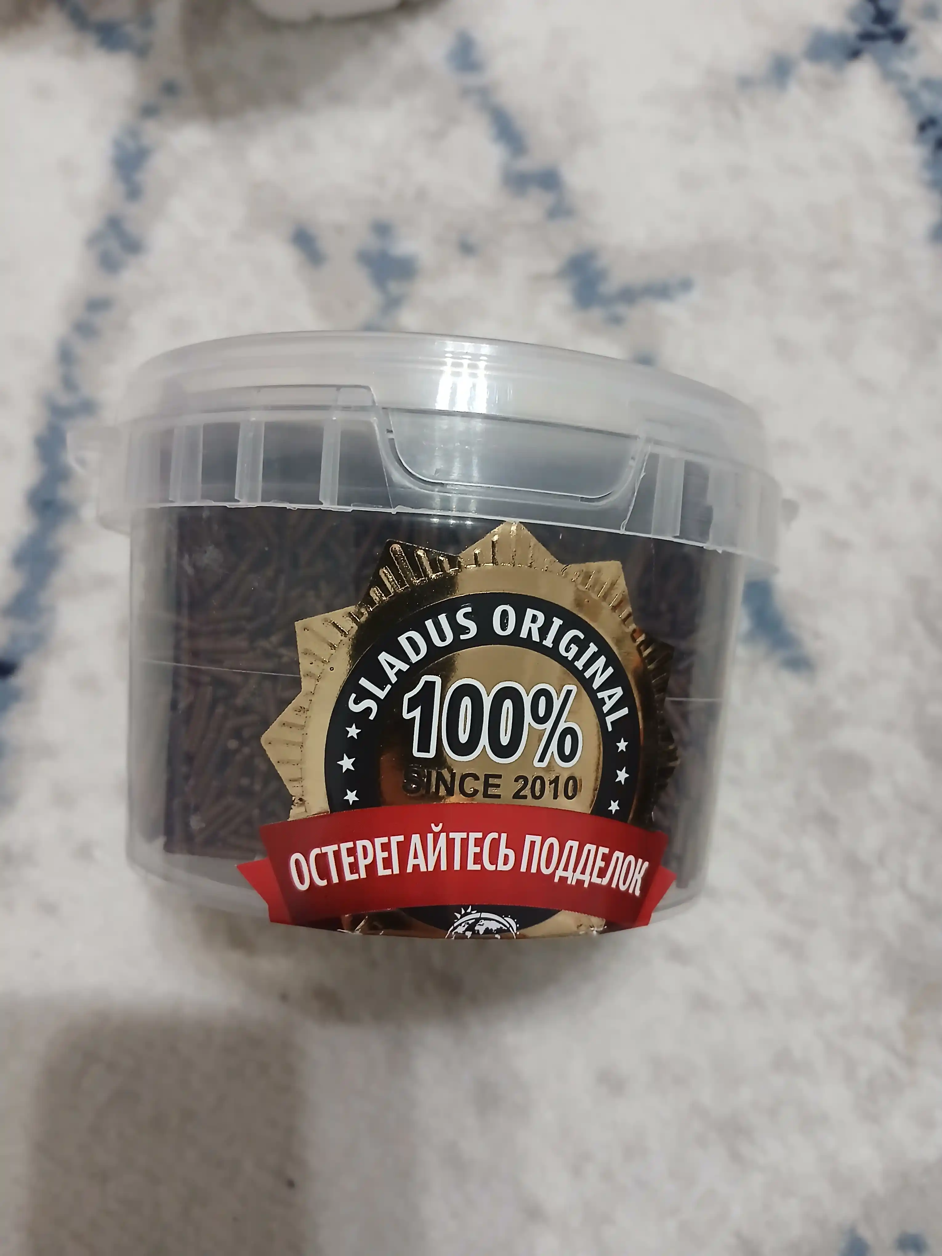 Посыпка вермишель для выпечки Sladus Stik, декоративная, съедобная, 150 г