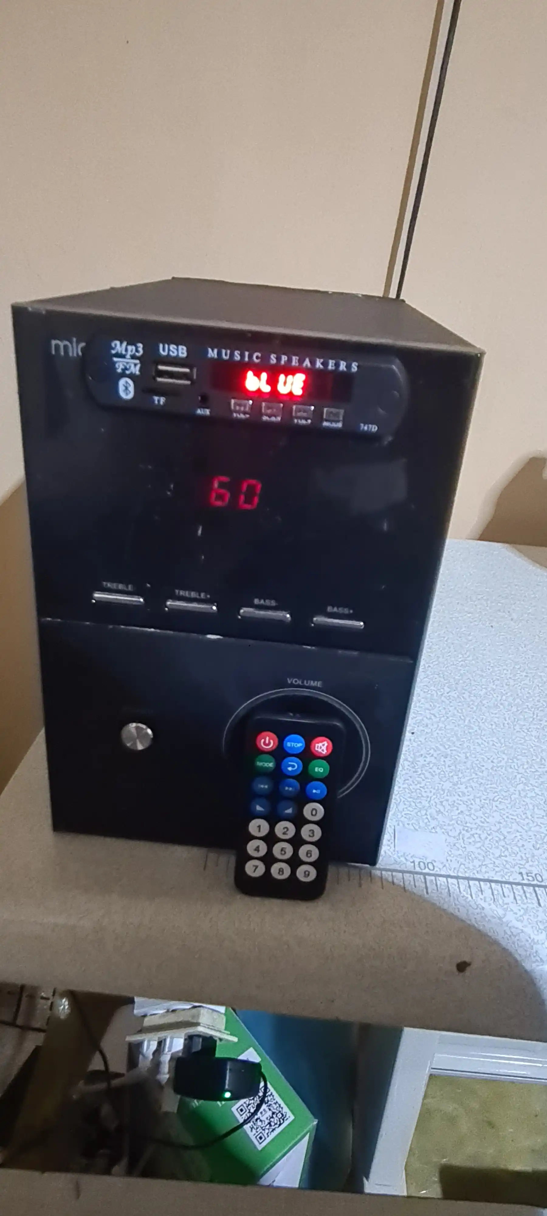 Mp3 modul, audiodekoder pultli, 12V, FM, AUX
