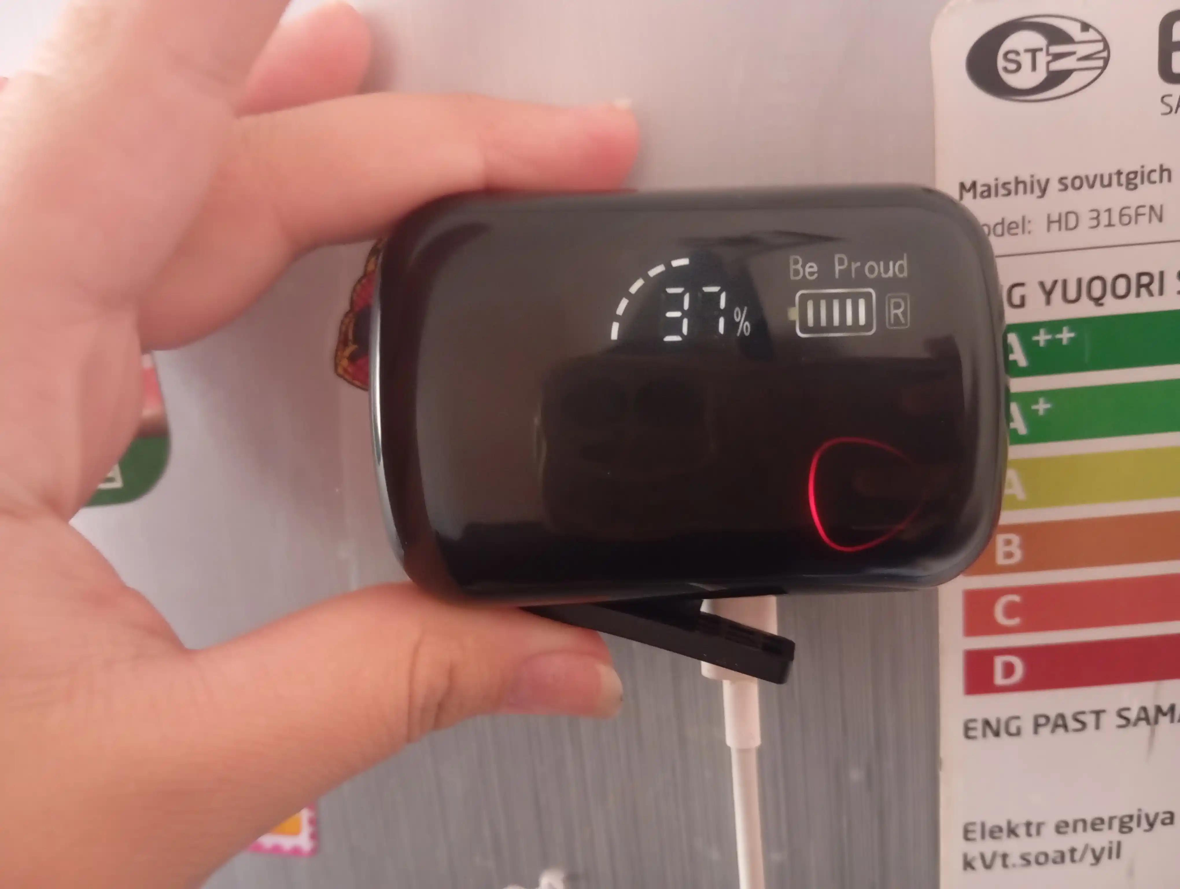 Simsiz minigarnituralar M10 Power banki 2000 mAh