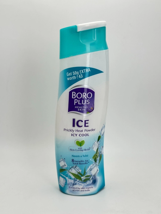 Порошок-антиперспирант Boro Plus ICE, 210 г, тальк, порошок для замораживания, для депиляции