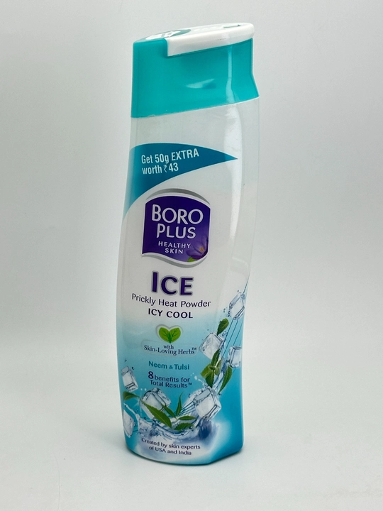 Порошок-антиперспирант Boro Plus ICE, 210 г, тальк, порошок для замораживания, для депиляции