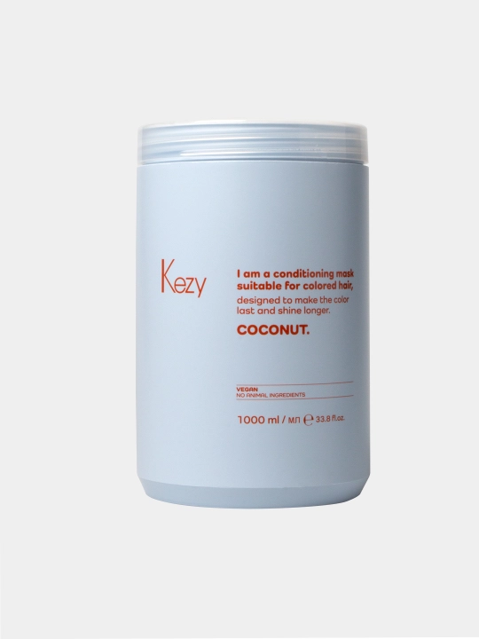 Маска для волос Kezy с кокосом 1000 мл - 