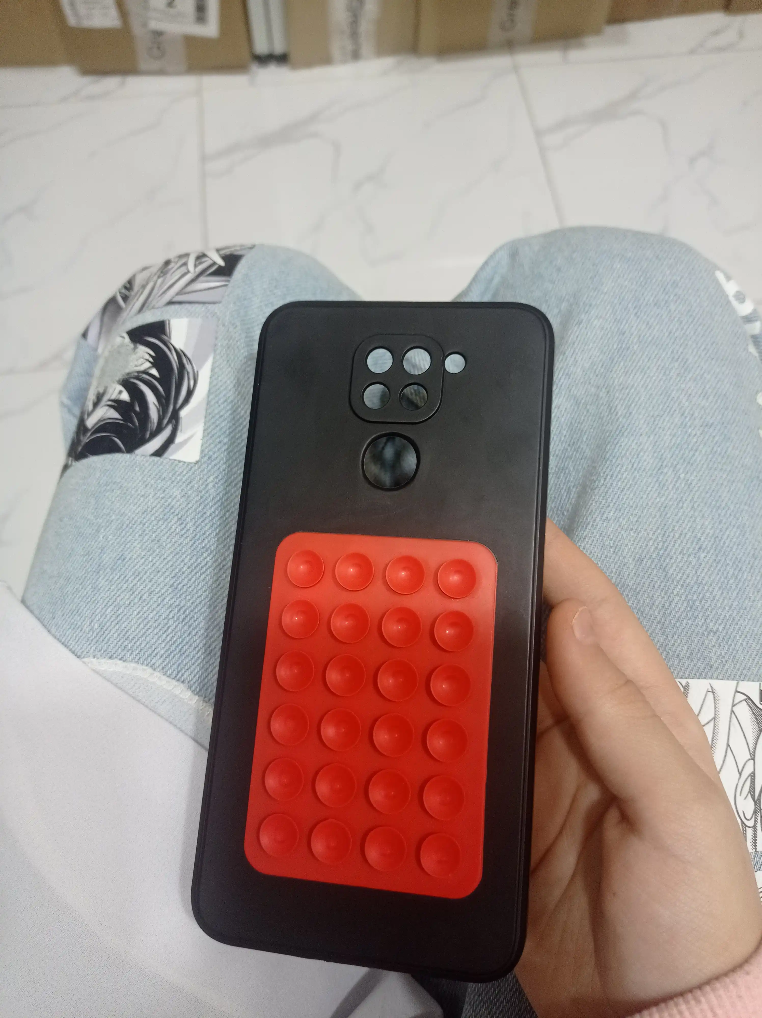 Silikon g'ilof Xiaomi Redmi Note 9 uchun