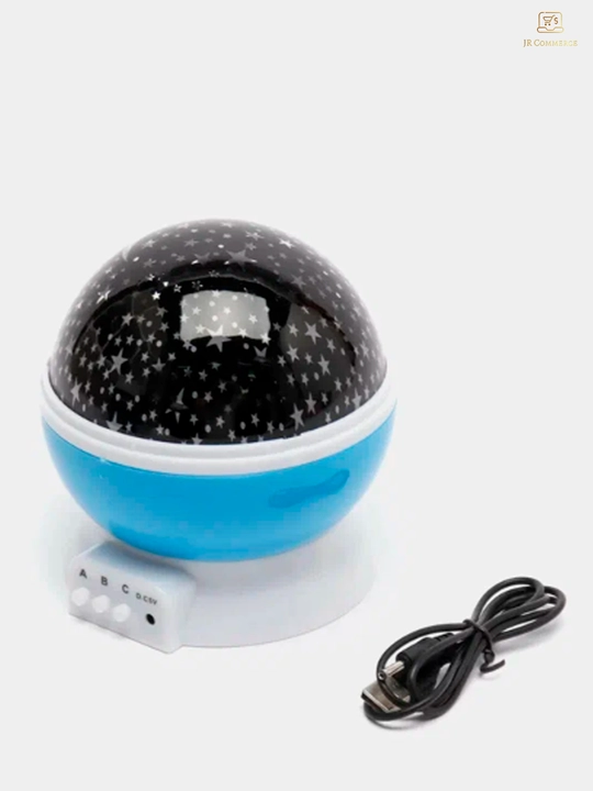 Ночник проектор звездного неба LED Galaxy Star Projector с пультом управления