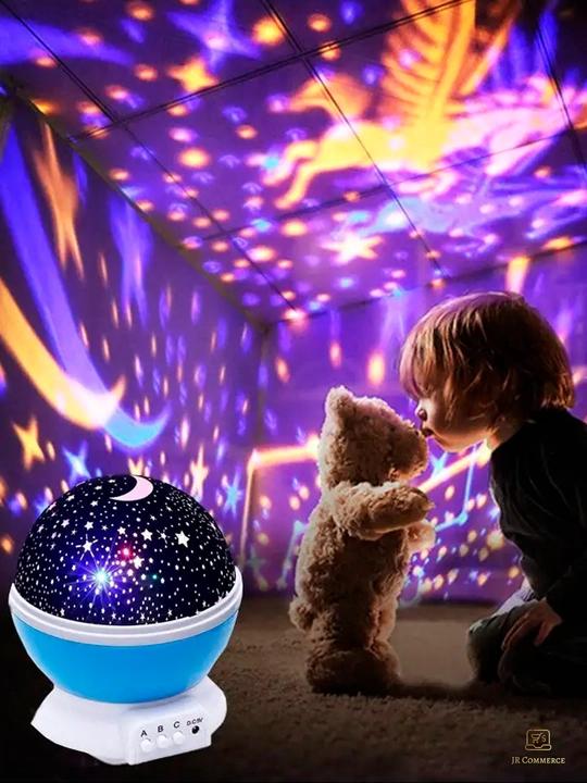 Ночник проектор звездного неба LED Galaxy Star Projector с пультом управления
