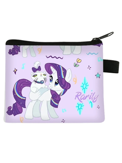 Аниме-кошелек для девочек My Little Pony — ГЕНШИН-149-ФИОЛЕТ